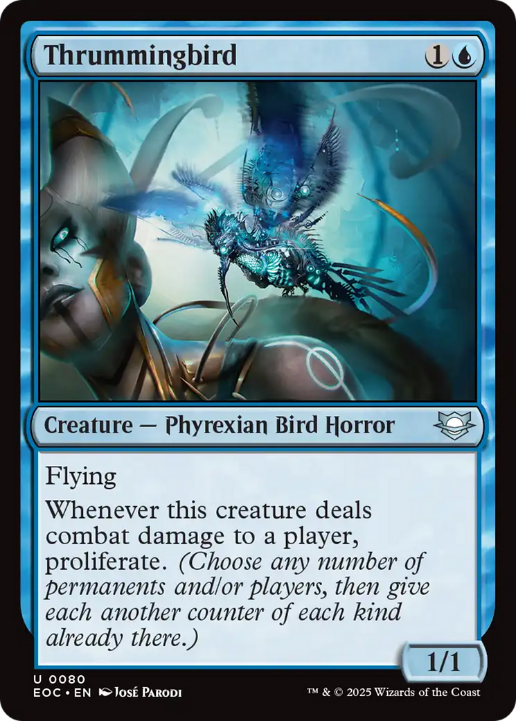 Thrummingbird [Edge of Eternities Commander] | Cards and Coasters CA