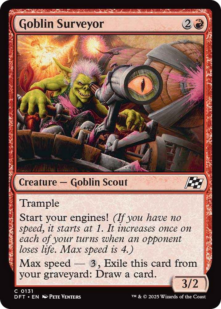 Goblin Surveyor [Aetherdrift] | Cards and Coasters CA