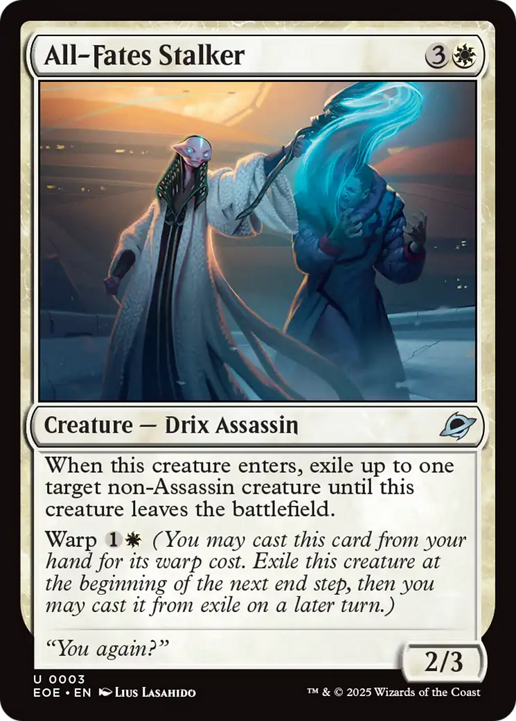 All-Fates Stalker [Edge of Eternities] | Cards and Coasters CA