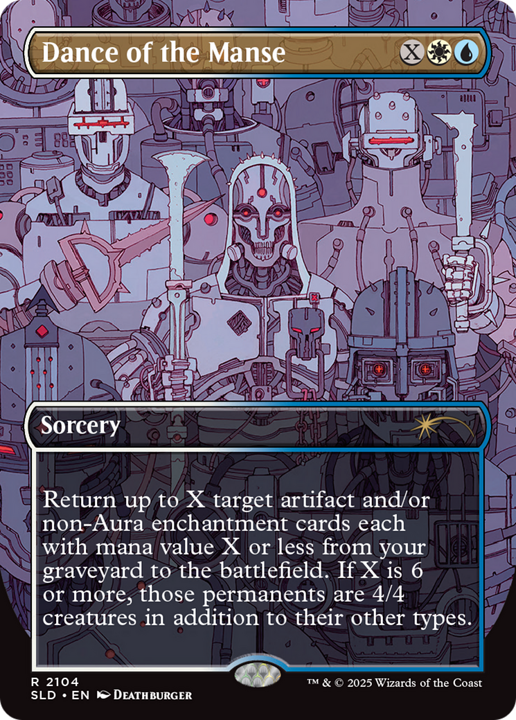 Dance of the Manse (Galaxy Foil) [Secret Lair Drop Series] | Cards and Coasters CA