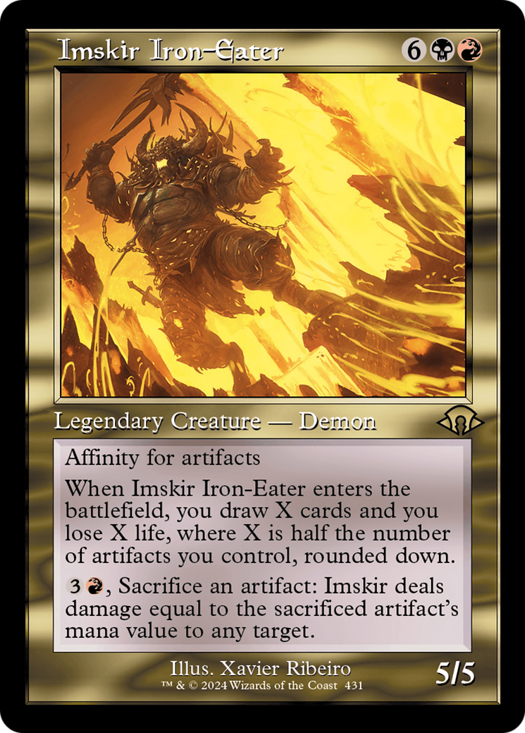Imskir Iron-Eater (Retro) [Modern Horizons 3] | Cards and Coasters CA