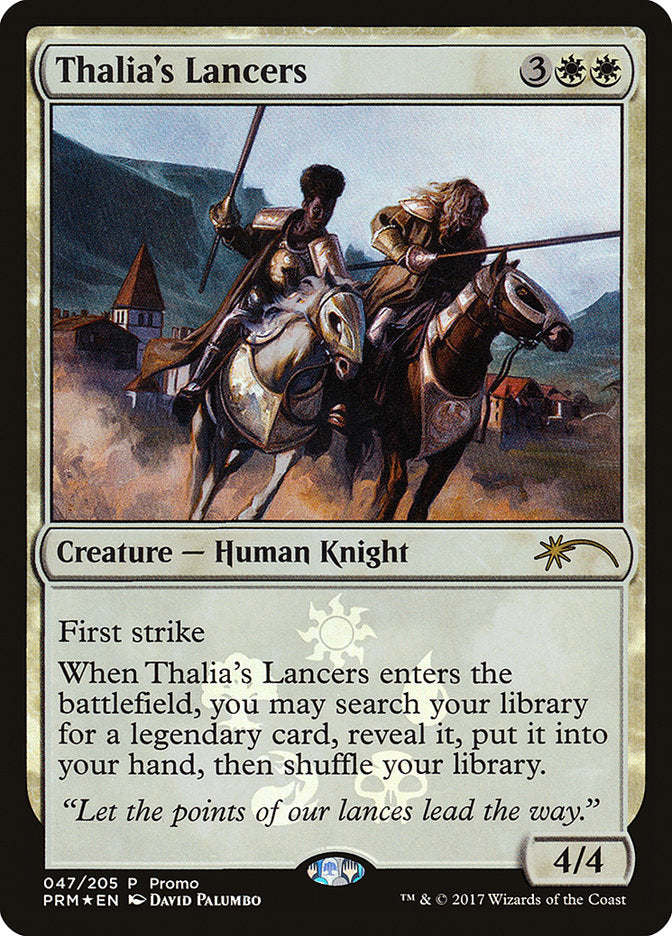 Thalia's Lancers [Resale Promos] | Cards and Coasters CA