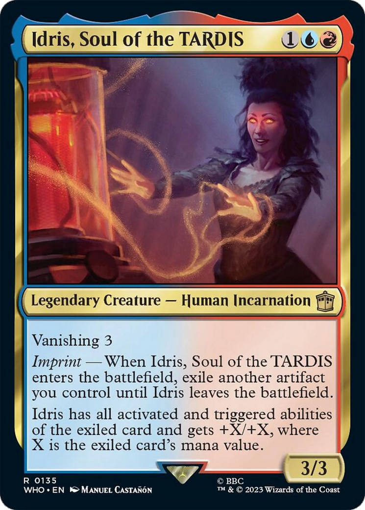 Idris, Soulu of the TARDIS [Doctor Who] | Cards and Coasters CA