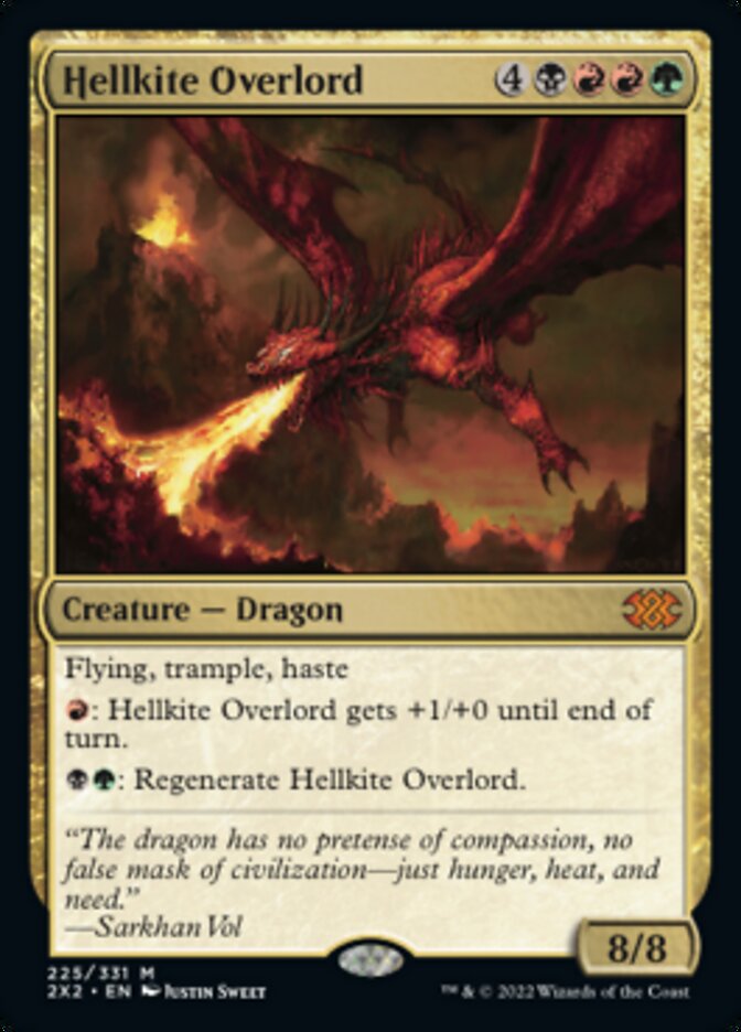 Hellkite Overlord [Double Masters 2022] | Cards and Coasters CA