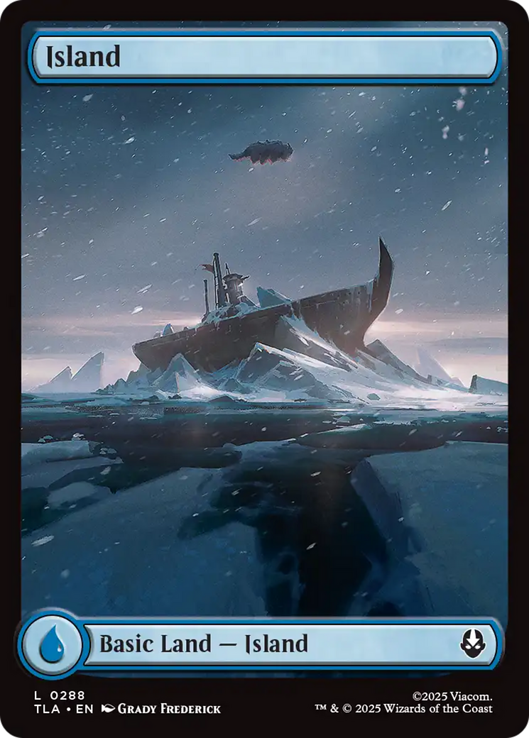 Island (288) [Avatar: The Last Airbender] | Cards and Coasters CA
