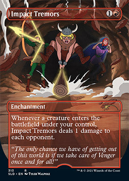 Impact Tremors (Borderless) [Secret Lair Drop Series] | Cards and Coasters CA