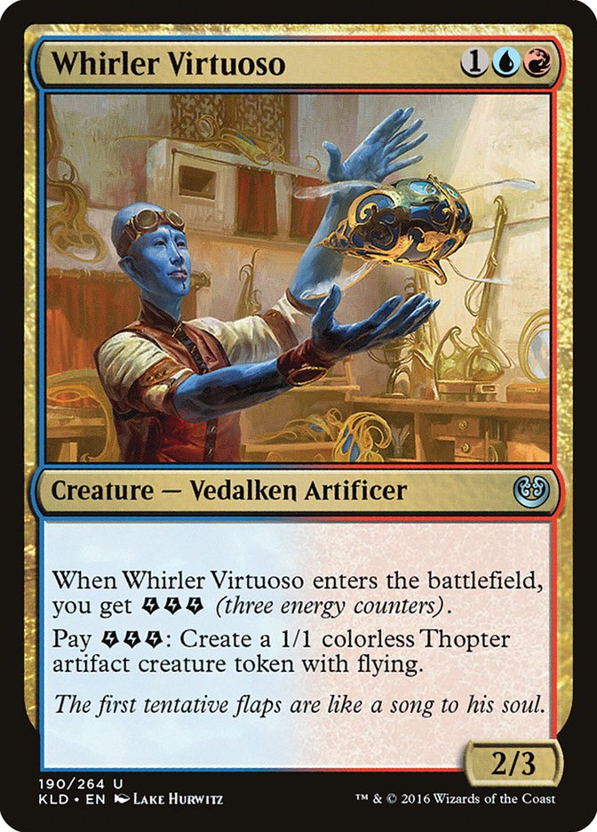 Whirler Virtuoso [Kaladesh] | Cards and Coasters CA