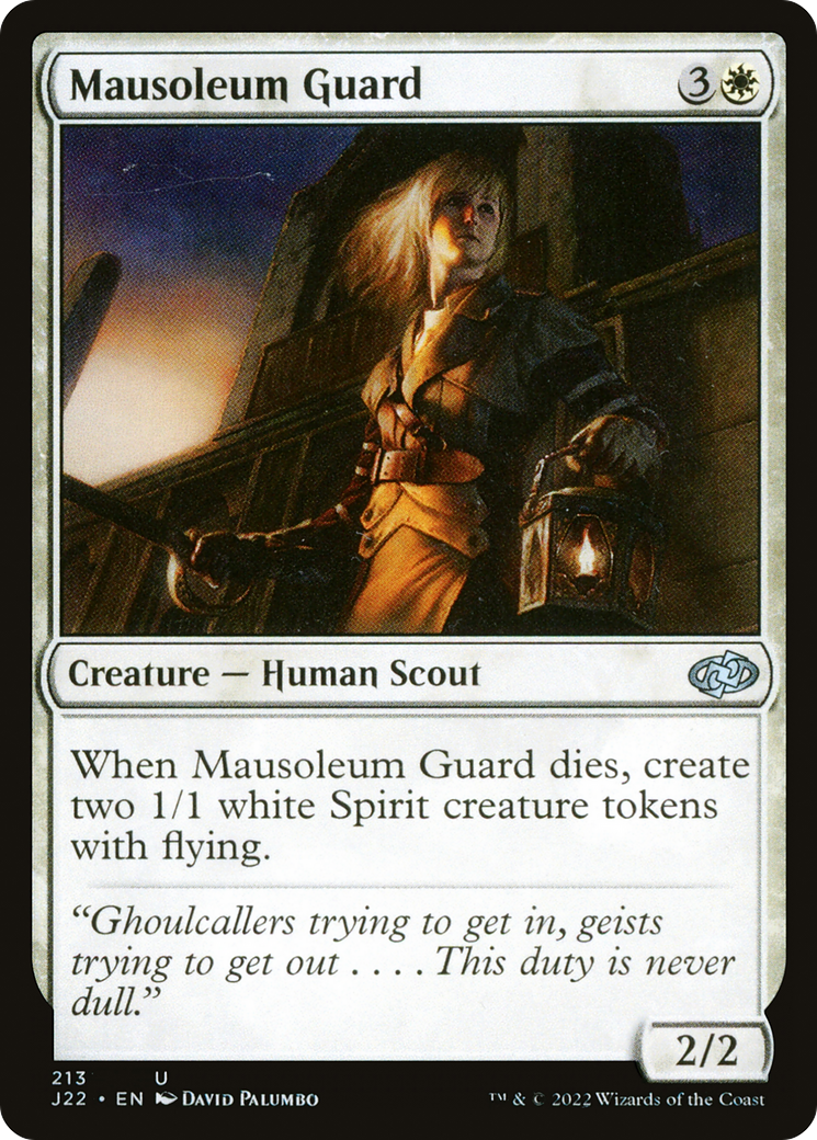 Mausoleum Guard [Jumpstart 2022] | Cards and Coasters CA