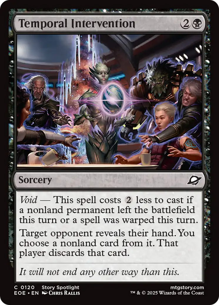Temporal Intervention [Edge of Eternities] | Cards and Coasters CA