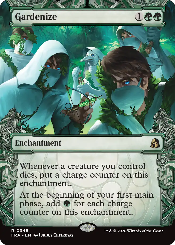 Gardenize (Showcase) (0345) [Reality Fracture] | Cards and Coasters CA
