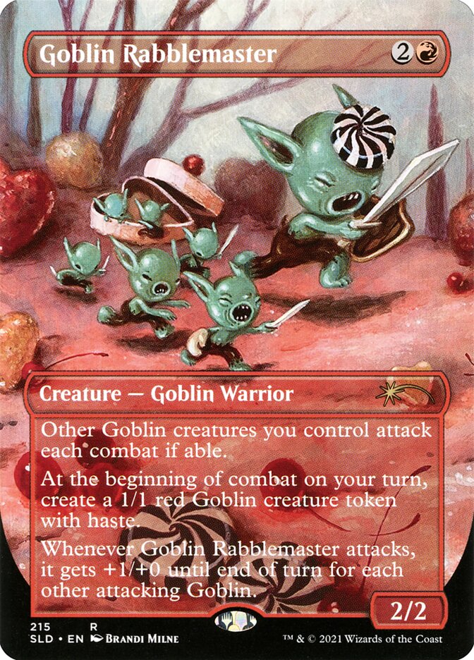 Goblin Rabblemaster [Secret Lair Drop Series] | Cards and Coasters CA