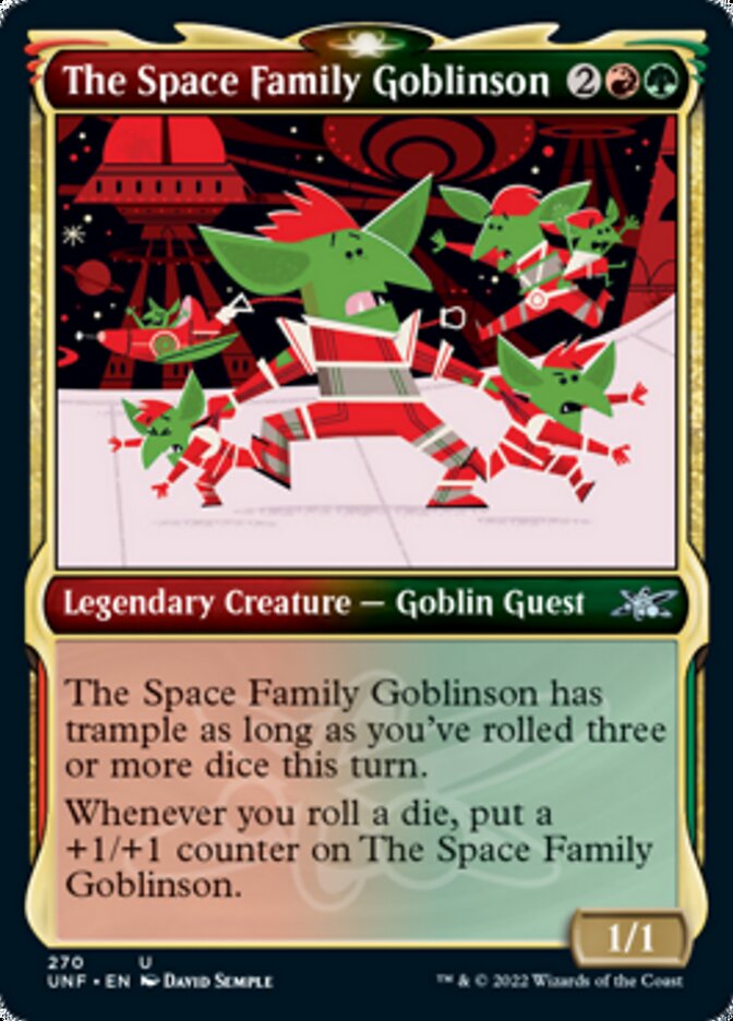 The Space Family Goblinson (Showcase) [Unfinity] | Cards and Coasters CA