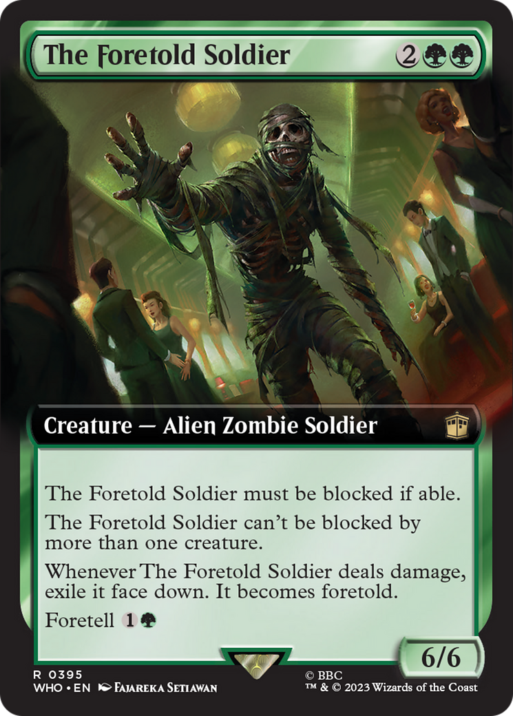 The Foretold Soldier (Extended Art) [Doctor Who] | Cards and Coasters CA