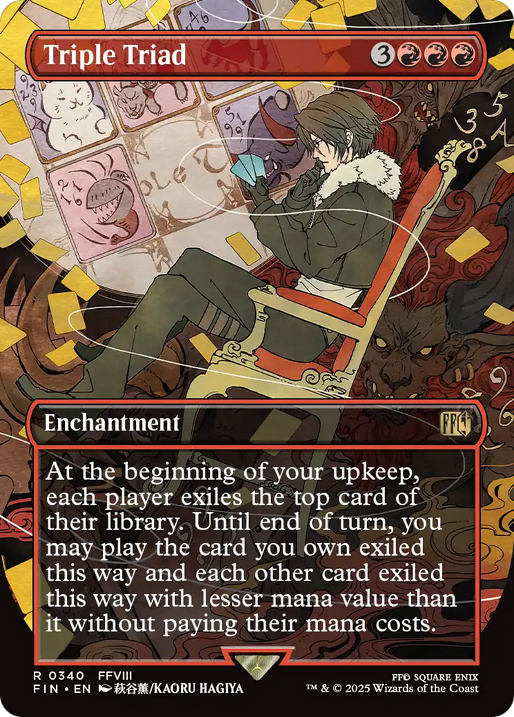 Triple Triad (Borderless) [FINAL FANTASY] | Cards and Coasters CA