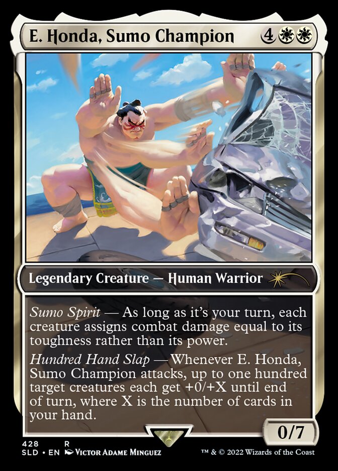 E. Honda, Sumo Champion [Secret Lair Drop Series] | Cards and Coasters CA