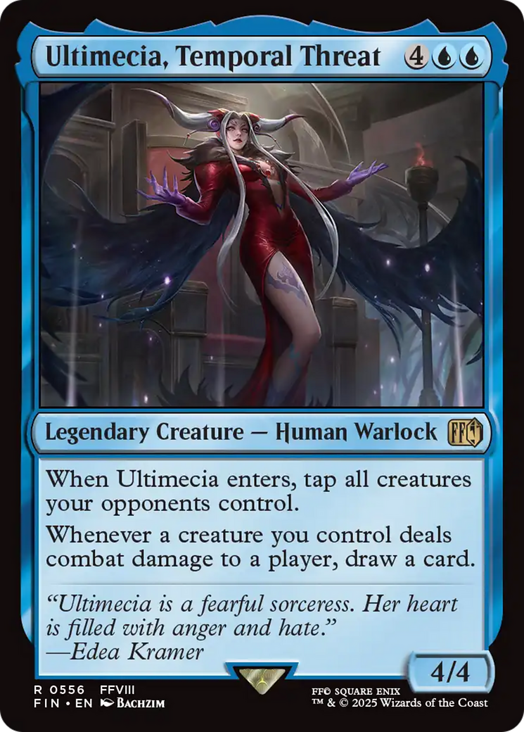 Ultimecia, Temporal Threat [FINAL FANTASY] | Cards and Coasters CA