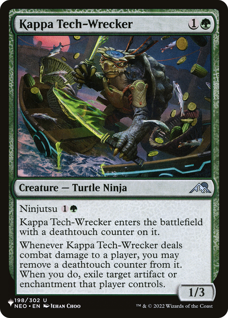 Kappa Tech-Wrecker [The List Reprints] | Cards and Coasters CA