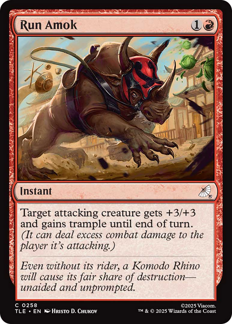 Run Amok [Avatar: The Last Airbender: Eternal-Legal] | Cards and Coasters CA