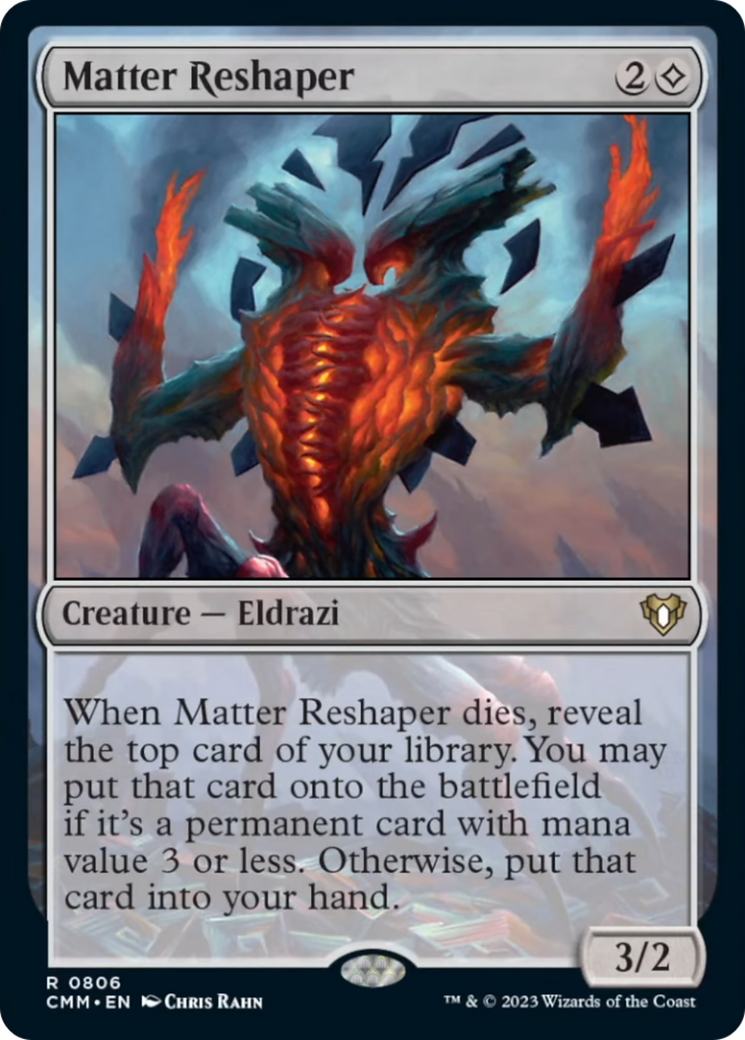 Matter Reshaper [Commander Masters] | Cards and Coasters CA
