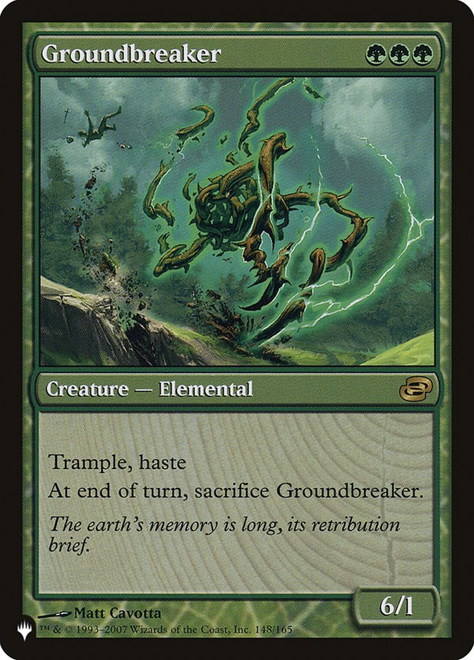 Groundbreaker [The List] | Cards and Coasters CA