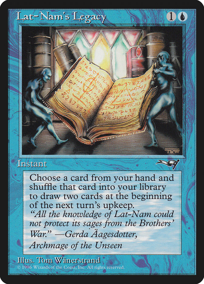 Lat-Nam's Legacy (Open Book) [Alliances] | Cards and Coasters CA