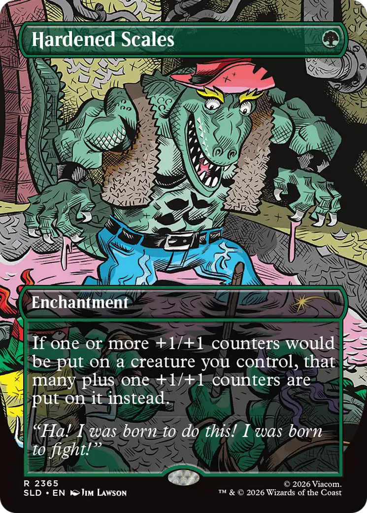 Hardened Scales [Secret Lair Drop Series] | Cards and Coasters CA