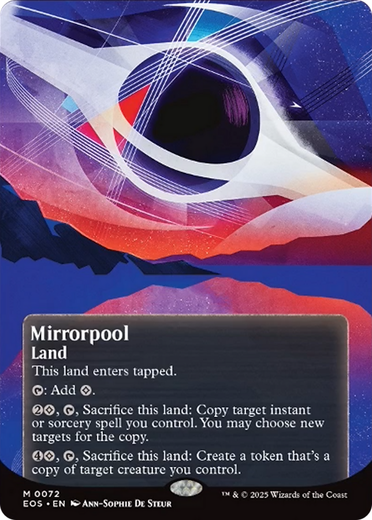 Mirrorpool (0072) (Borderless) [Edge of Eternities: Stellar Sights] | Cards and Coasters CA