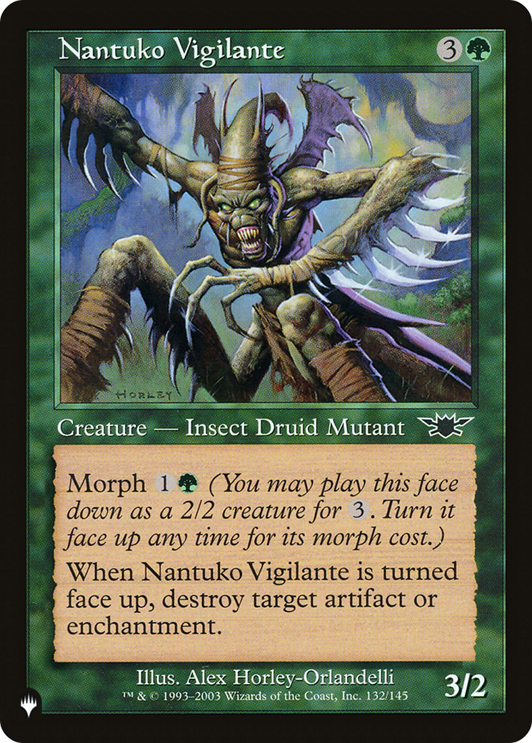 Nantuko Vigilante [The List Reprints] | Cards and Coasters CA