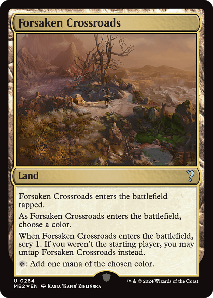 Forsaken Crossroads [Mystery Booster 2] | Cards and Coasters CA