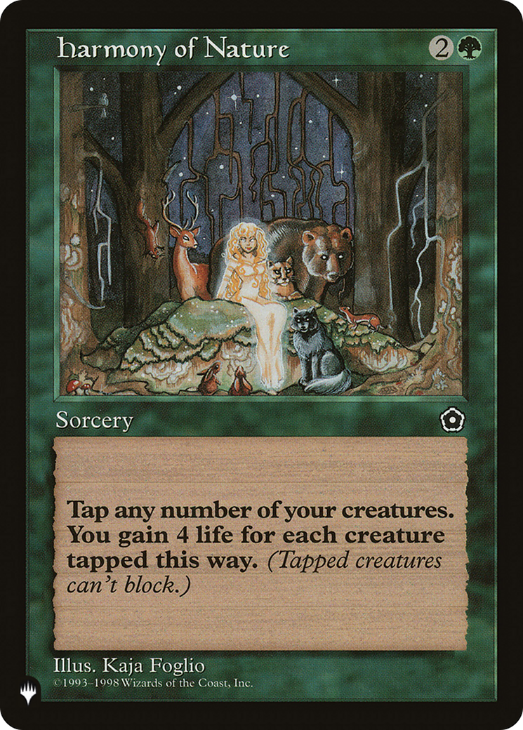 Harmony of Nature [The List] | Cards and Coasters CA