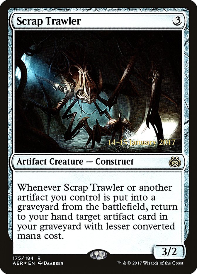 Scrap Trawler [Aether Revolt Prerelease Promos] | Cards and Coasters CA