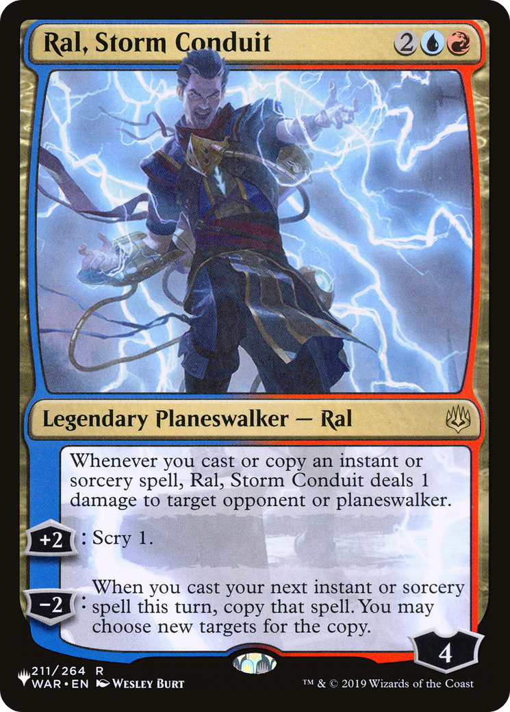 Ral, Storm Conduit [The List Reprints] | Cards and Coasters CA