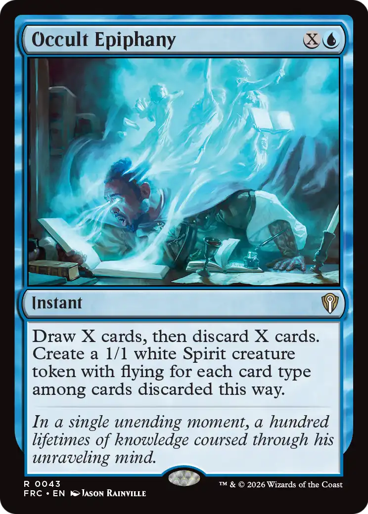 Occult Epiphany [Reality Fracture Commander] | Cards and Coasters CA