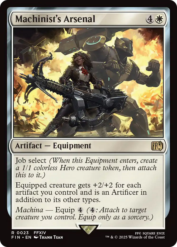 Machinist's Arsenal [FINAL FANTASY] | Cards and Coasters CA