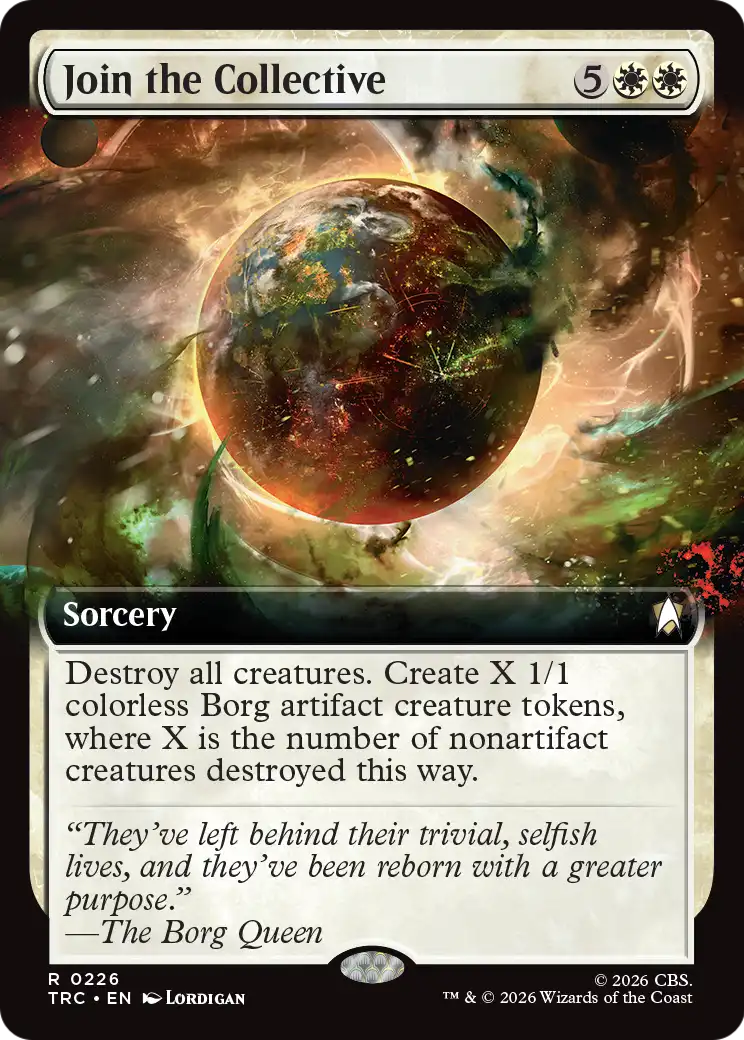 Gagh Slinger (Extended Art) [Star Trek Commander] | Cards and Coasters CA