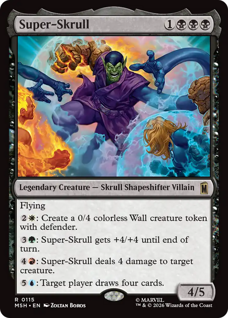 Super-Skrull [Marvel Super Heroes] | Cards and Coasters CA