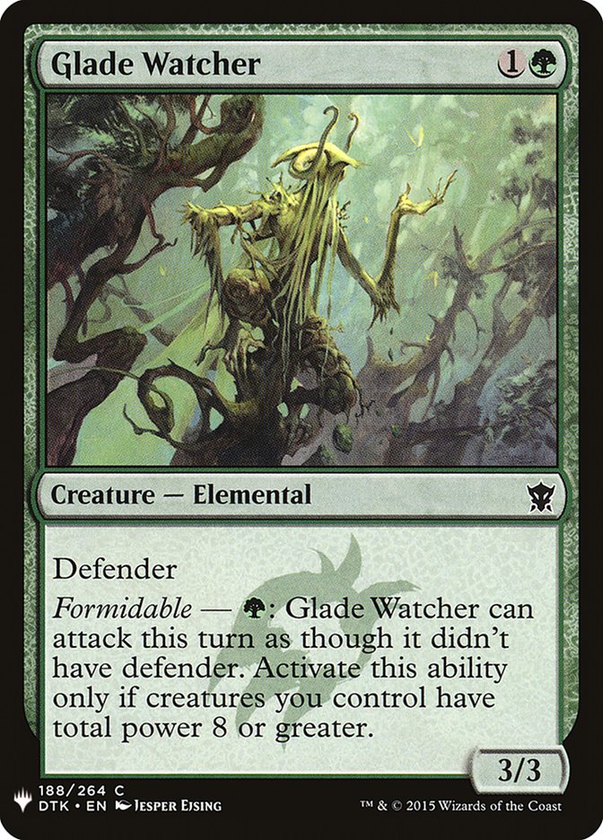 Glade Watcher [Mystery Booster] | Cards and Coasters CA