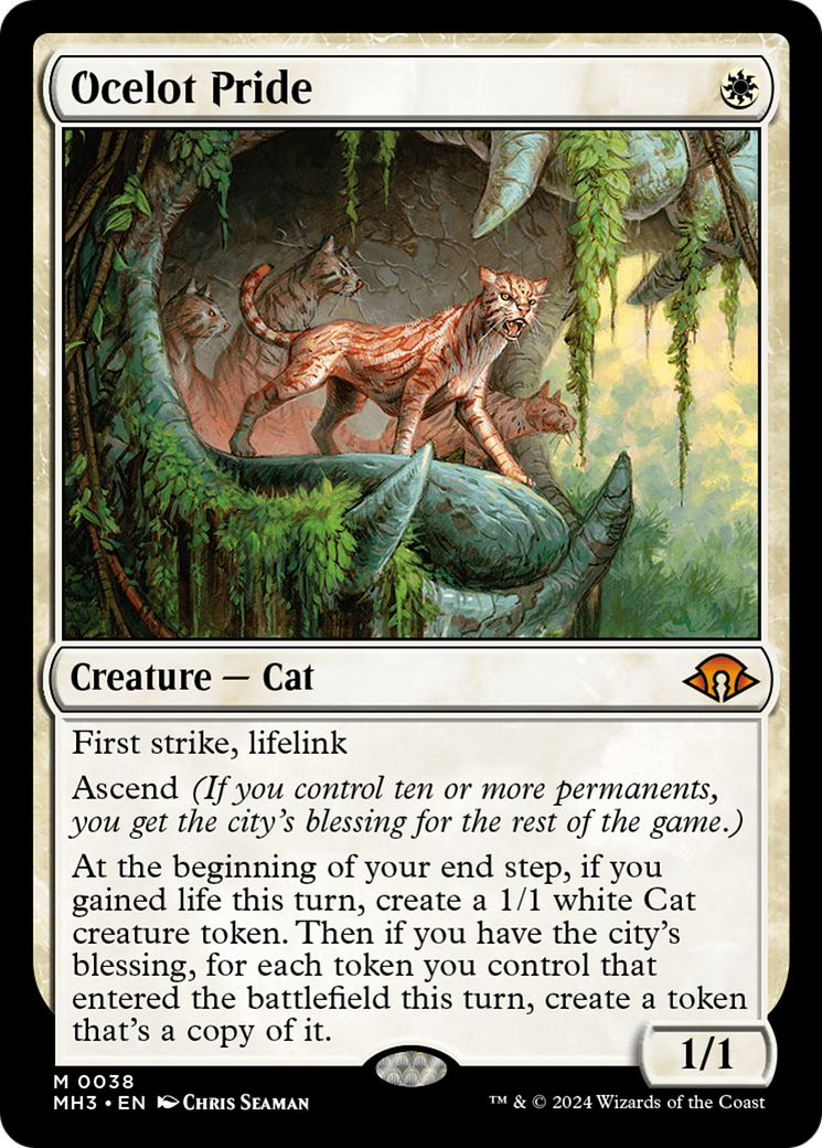 Ocelot Pride [Modern Horizons 3] | Cards and Coasters CA