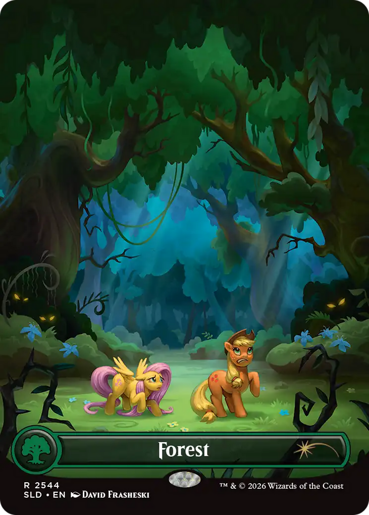Forest (2544) [Secret Lair Drop Series] | Cards and Coasters CA