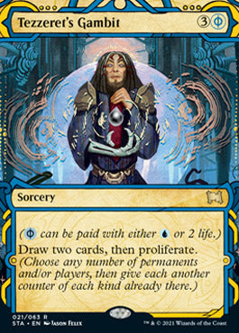 Tezzeret's Gambit (Foil Etched) [Strixhaven: Mystical Archive] | Cards and Coasters CA