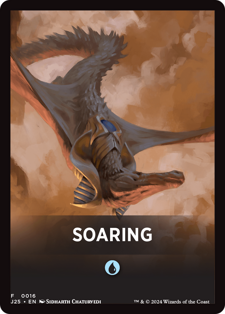 Soaring Theme Card [Foundations Jumpstart Front Cards] | Cards and Coasters CA