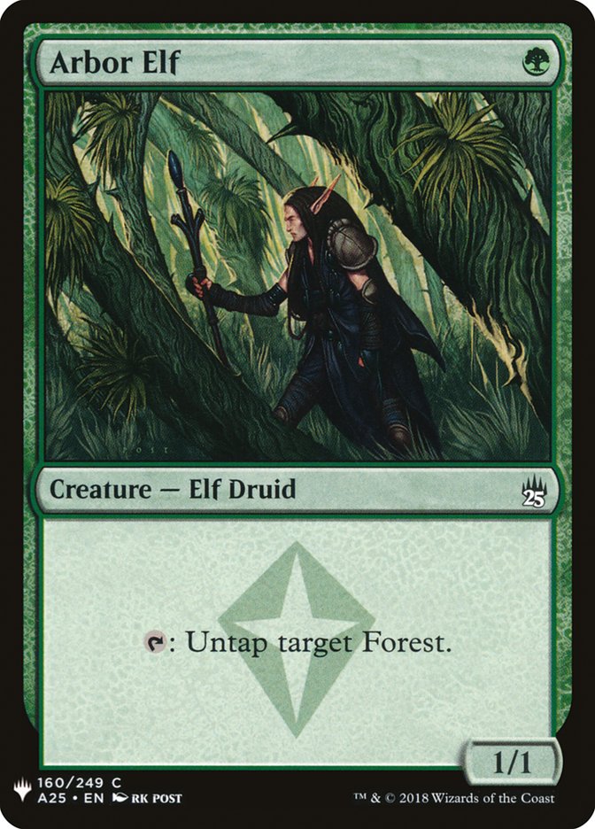 Arbor Elf [Mystery Booster] | Cards and Coasters CA