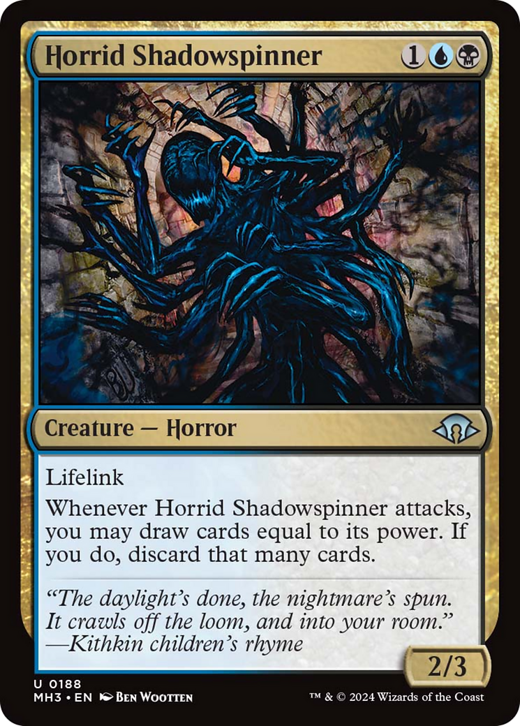 Horrid Shadowspinner [Modern Horizons 3] | Cards and Coasters CA