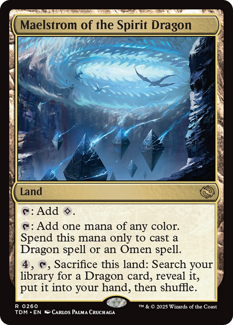 Maelstrom of the Spirit Dragon [Tarkir: Dragonstorm] | Cards and Coasters CA
