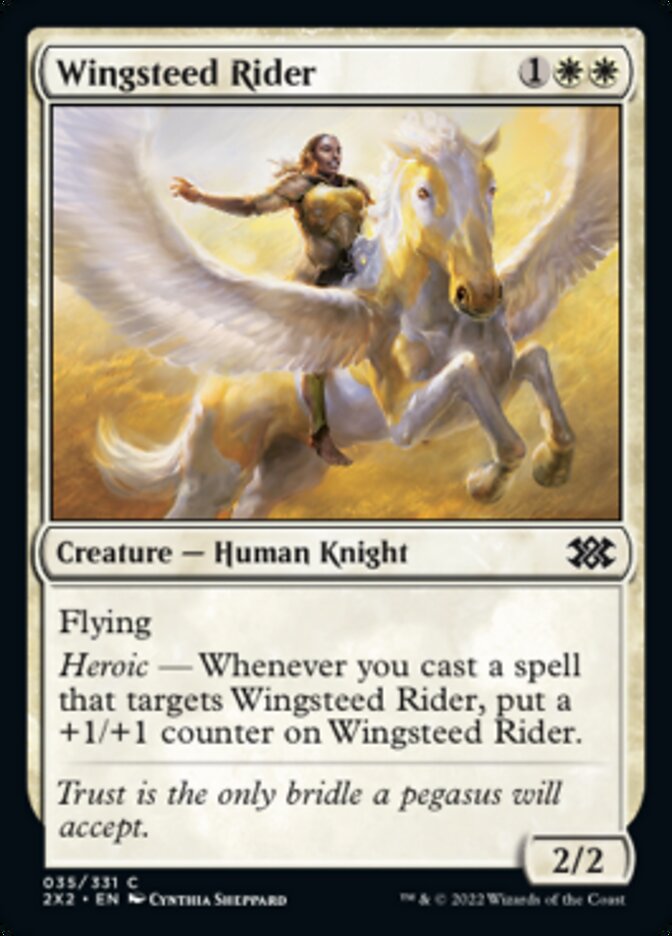 Wingsteed Rider [Double Masters 2022] | Cards and Coasters CA