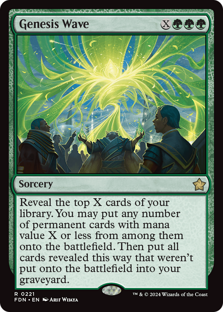 Genesis Wave [Foundations] | Cards and Coasters CA