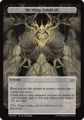 My Wings Enfold All (Full Art) [Duskmourn: Archenemy] | Cards and Coasters CA