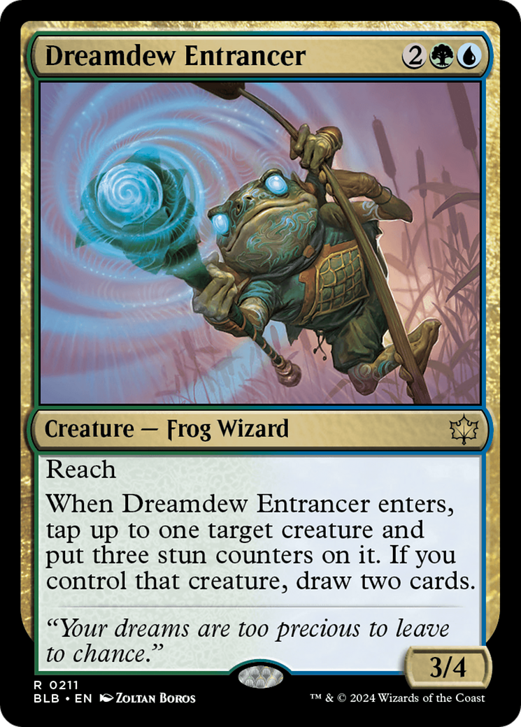 Dreamdew Entrancer [Bloomburrow] | Cards and Coasters CA