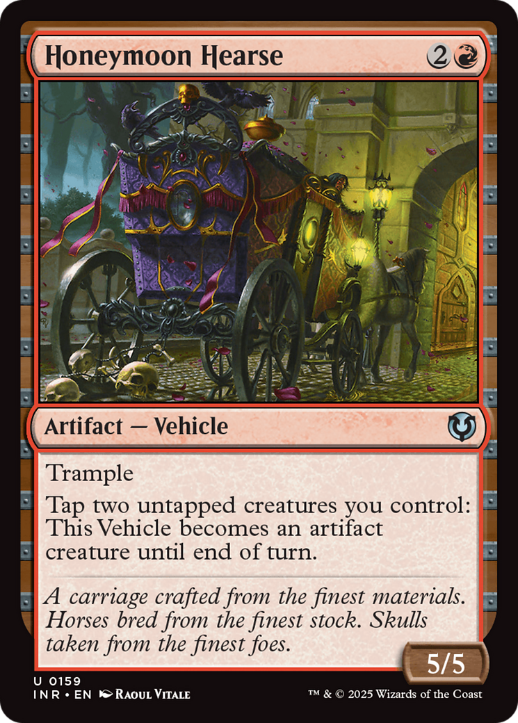 Honeymoon Hearse [Innistrad Remastered] | Cards and Coasters CA