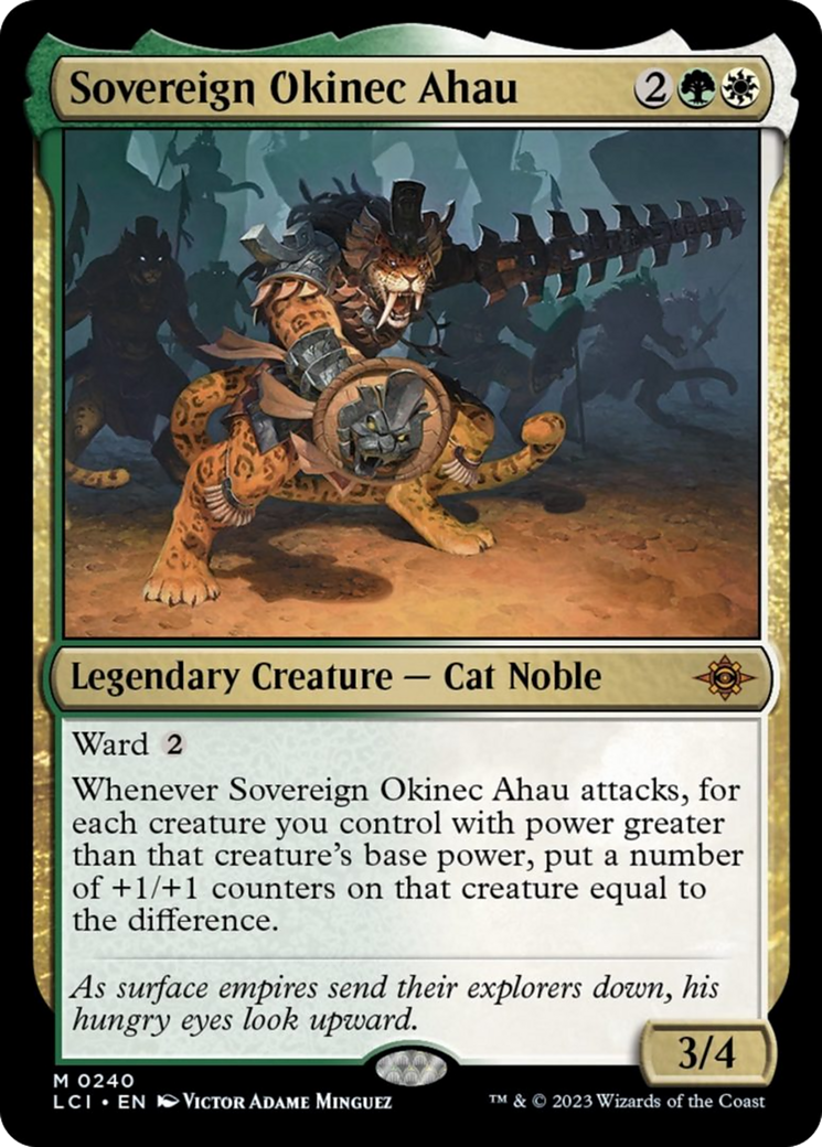 Sovereign Okinec Ahau [The Lost Caverns of Ixalan] | Cards and Coasters CA